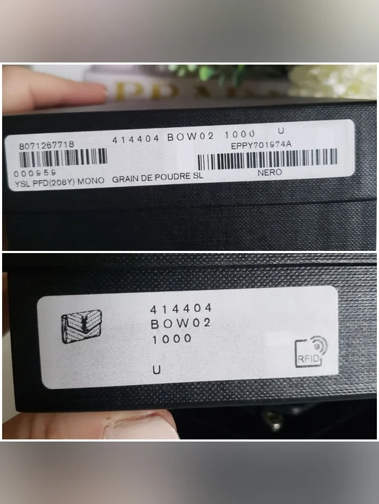 Authentic Pre-owned Yves Saint Laurent Envelope Compact Wallet - Picture 13 of 15